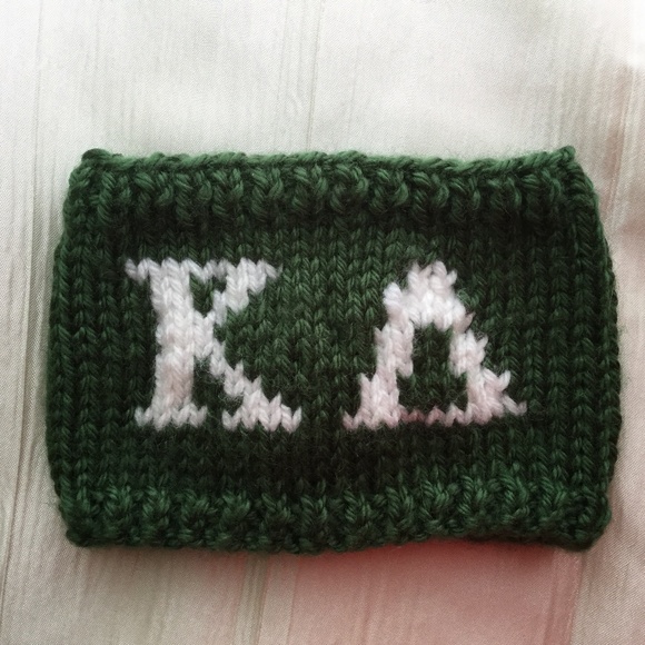 Kappa Delta KD Handmade Mug Cozy / Sweater - Picture 3 of 4